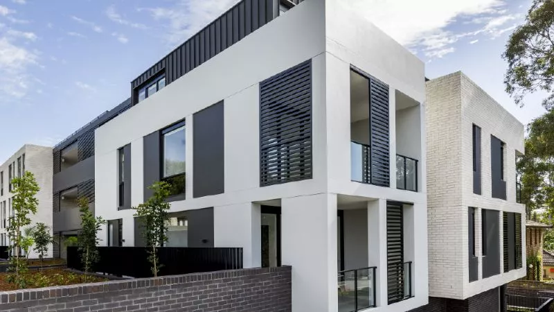 Fiducia’s Northbridge development is a collection of 33 homes, including affordable units.